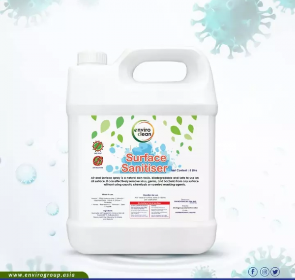 Enviro Clean Surface Disinfectant (5L)